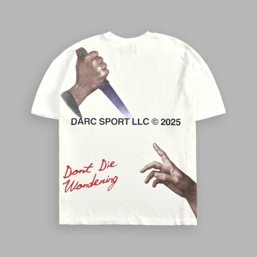 Darc Sport -ETERNAL BLOOD "PREMIUM" OVERSIZED TEE IN CREAM